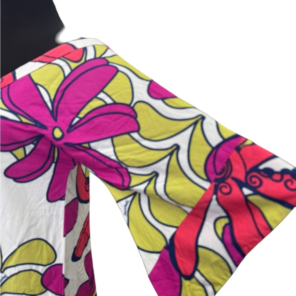🌺 Vintage Manuheali‘i XS Dress – Bold Hawaiian Floral 🌺 - Picture 6 of 12